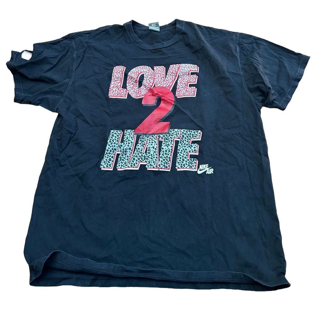 Vintage Nike Air Love 2 Hate Tshirt